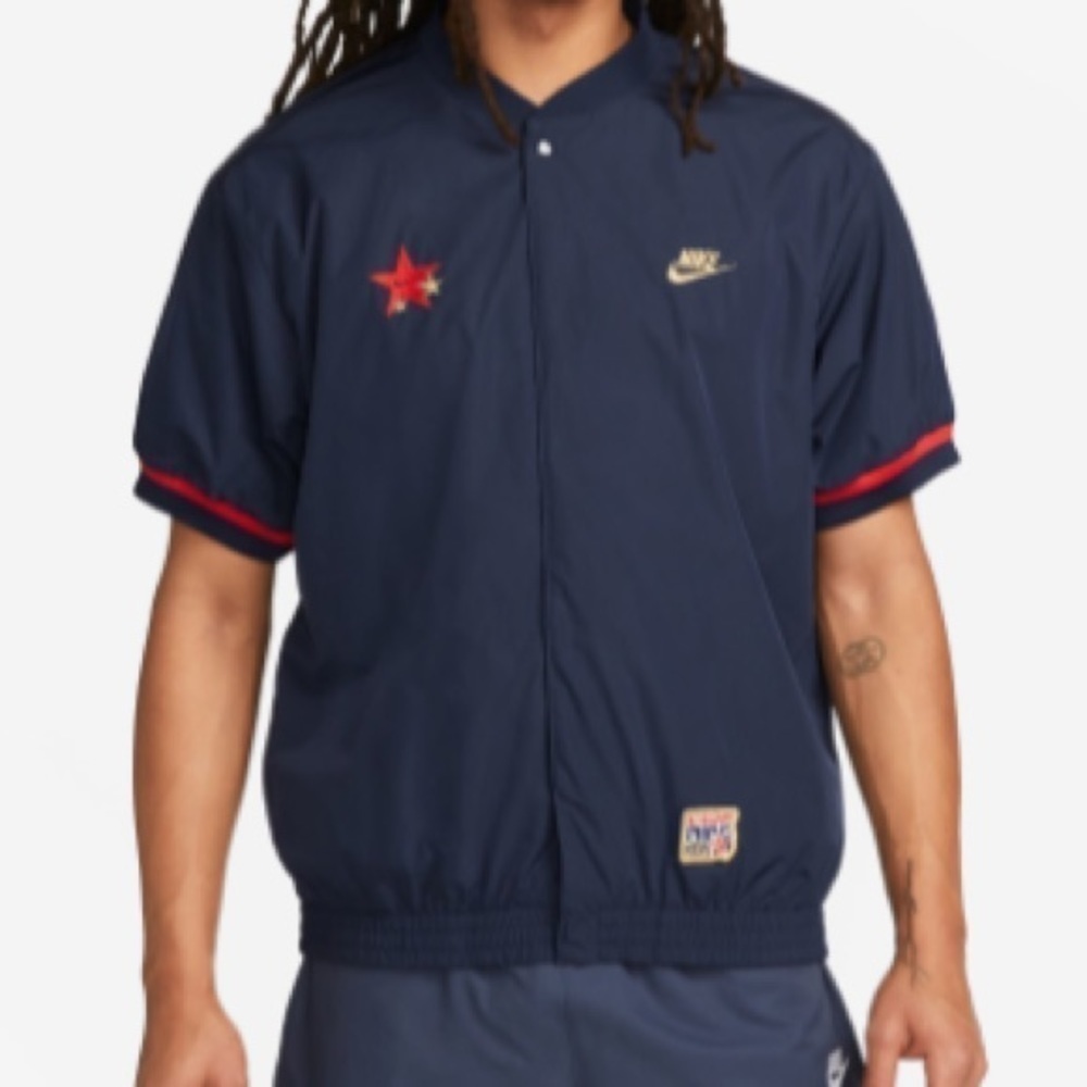 Nike AU Short Sleeve Warm-Up Top